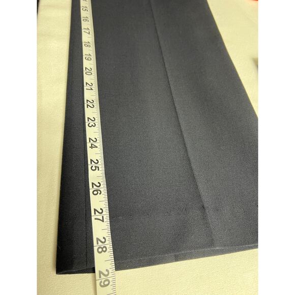 Talbots Women's Curvy Fit Dress Pants Straight Leg Navy Size 8P - Picture 7 of 7